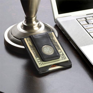 Leather Personalized Wallet and Money Clip-Money Clip-JDS Marketing-Top Notch Gift Shop