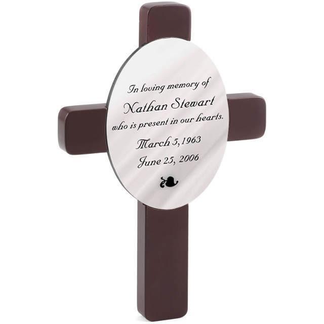 Oval Memorial Cross-Cross-JDS Marketing-Top Notch Gift Shop