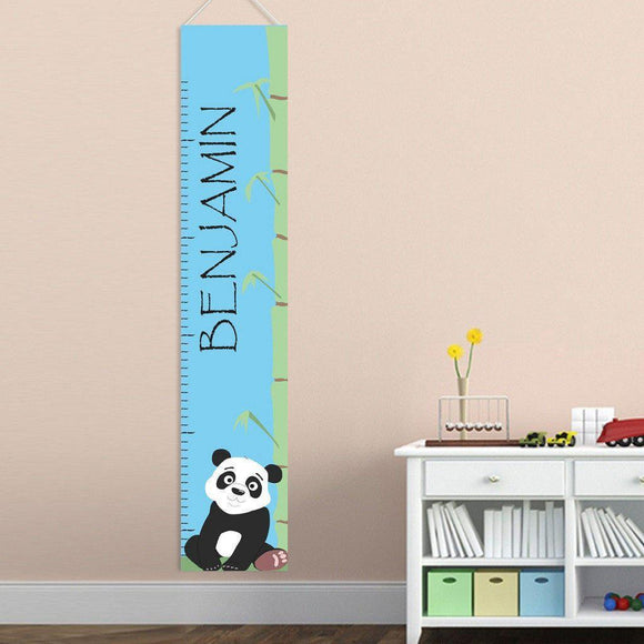 Boy Panda Personalized Height Chart-Height Chart-JDS Marketing-Top Notch Gift Shop