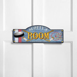 Power Play Personalized Hockey Room Sign-Wall Art-JDS Marketing-Top Notch Gift Shop