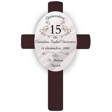 Quinceneara Cross - Personalized-Cross-JDS Marketing-Top Notch Gift Shop