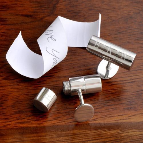 Secret Agent Personalized Cufflinks-Cufflinks-JDS Marketing-Top Notch Gift Shop