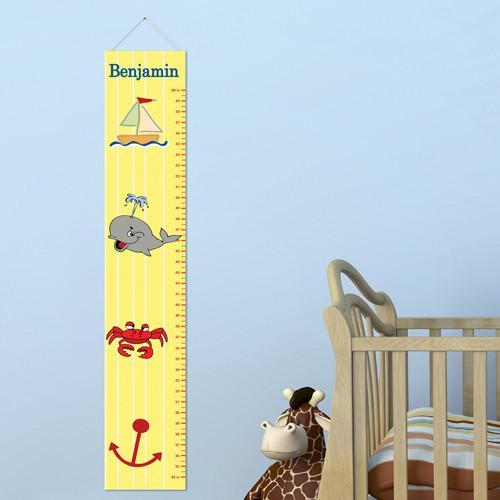 Ship Shape Children's Personalized Height Chart-Height Chart-JDS Marketing-Top Notch Gift Shop