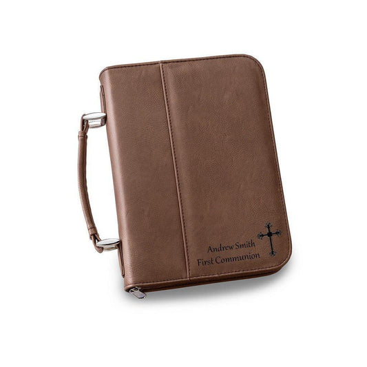 Small Personalized Dark Brown Bible Case-Bible-JDS Marketing-Top Notch Gift Shop