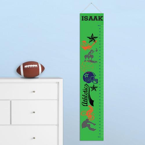 Super Sports Children's Personalized Height Chart-Height Chart-JDS Marketing-Top Notch Gift Shop