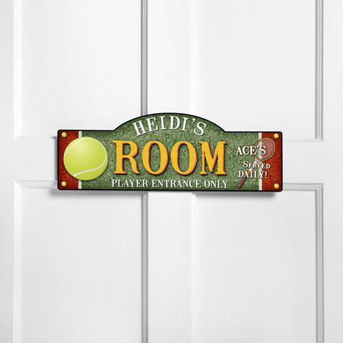 Tennis Anyone Personalized Room Sign-Wall Art-JDS Marketing-Top Notch Gift Shop