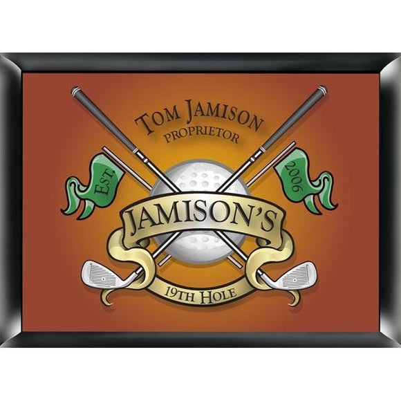 19th Hole Personalized Tavern Sign-Tavern Sign-JDS Marketing-Top Notch Gift Shop