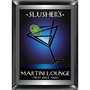 Traditional Martini After Hours Personalized Tavern Sign-Tavern Sign-JDS Marketing-Top Notch Gift Shop