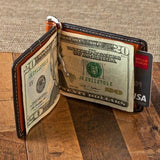 Two-Toned Personalized Leather Wallet-Wallet-JDS Marketing-Top Notch Gift Shop