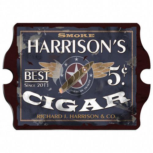 Patriot Cigar Personalized Vintage Style Tavern Sign-Tavern Sign-JDS Marketing-Top Notch Gift Shop