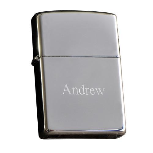 Zippo Personalized Chrome Lighter-Lighter-JDS Marketing-Top Notch Gift Shop