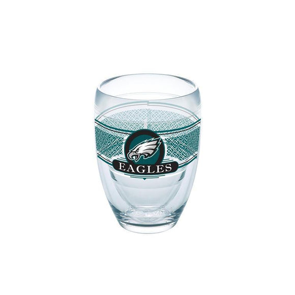 Philadelphia Eagles 9 oz. Tervis Stemless Wine Glass - (Set of 2)-Stemless Wine Glass-Tervis-Top Notch Gift Shop