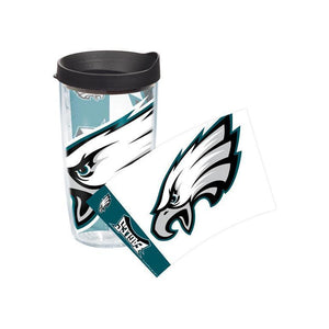 Philadelphia Eagles Colossal 16 oz. Tervis Tumbler with Lid - (Set of 2)-Tumbler-Tervis-Top Notch Gift Shop