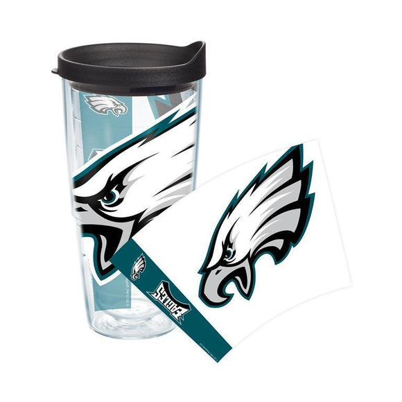 Philadelphia Eagles Colossal 24 oz. Tervis Tumbler with Lid - (Set of 2)-Tumbler-Tervis-Top Notch Gift Shop