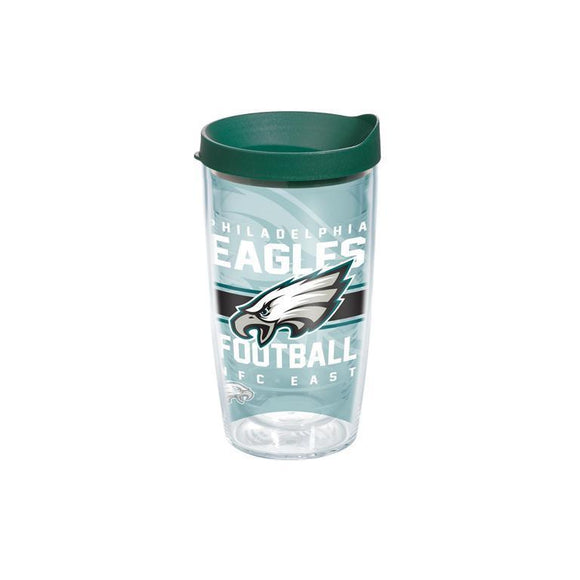 Philadelphia Eagles Gridiron 16 oz. Tervis Tumbler with Lid - (Set of 2)-Tumbler-Tervis-Top Notch Gift Shop