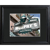 Philadelphia Eagles Personalized Tavern Sign Print with Matted Frame-Print-JDS Marketing-Top Notch Gift Shop