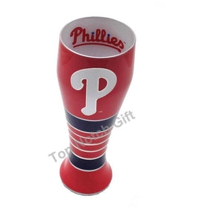 Philadelphia Phillies Artisan Hand Painted Pilsner Glass-Pilsner Glass-Boelter Brands-Top Notch Gift Shop