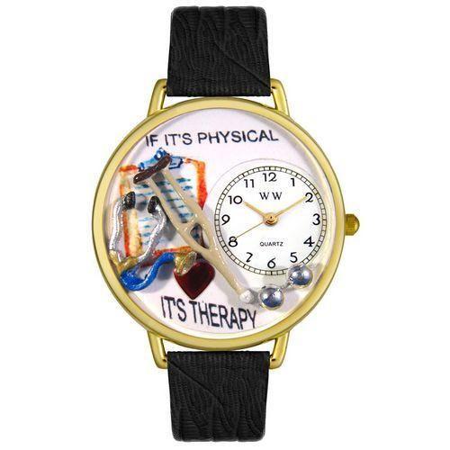 Physical Therapist Watch in Gold (Large)-Watch-Whimsical Gifts-Top Notch Gift Shop