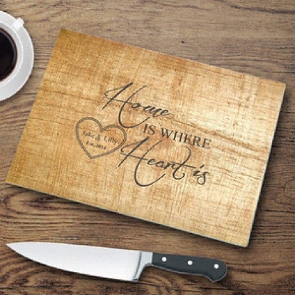 Pine Wood Personalized Glass Cutting Board-Cutting Board-JDS Marketing-Top Notch Gift Shop