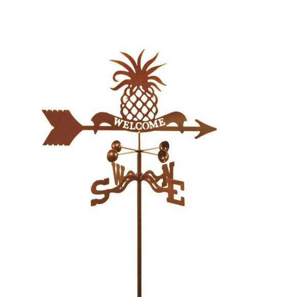 Pineapple Welcome Weathervane-Weathervane-EZ Vane-Top Notch Gift Shop