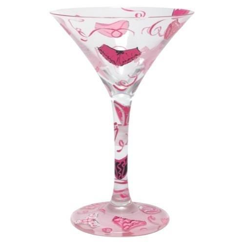 Pink Panties Martini Glass by Lolita®-Martini Glass-Designs by Lolita® (Enesco)-Top Notch Gift Shop