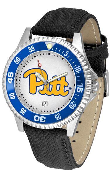 Pittsburgh Panthers Competitor - Poly/Leather Band Watch-Watch-Suntime-Top Notch Gift Shop