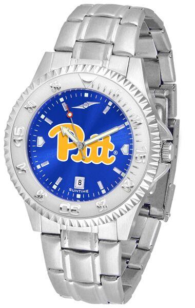 Pittsburgh Panthers Competitor AnoChrome - Steel Band Watch-Watch-Suntime-Top Notch Gift Shop