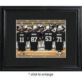 Pittsburgh Penguins Personalized Locker Room Print with Matted Frame-JDS MarketingTop Notch Gift Shop