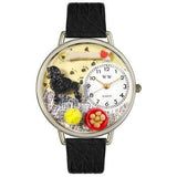 Poodle Watch in Silver (Large)-Watch-Whimsical Gifts-Top Notch Gift Shop