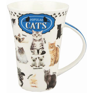 Popular Cats Bone China Mug-Mug-McIntosh Trading-Top Notch Gift Shop