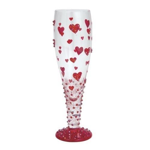 Red Hot Too Sexy Pilsner Glass by Lolita®-Pilsner Glass-Designs by Lolita® (Enesco)-Top Notch Gift Shop