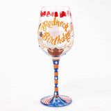 Redneck Birthday Wine Glass by Lolita®-Wine Glass-Designs by Lolita® (Enesco)-Top Notch Gift Shop