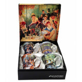 Renoir Set of 4 Bone China Mugs-Mug-McIntosh Trading-Top Notch Gift Shop