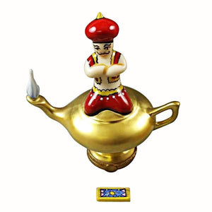 Aladdin in Magic Lamp with Carpet Limoges Box by Rochard™-Limoges Box-Rochard-Top Notch Gift Shop