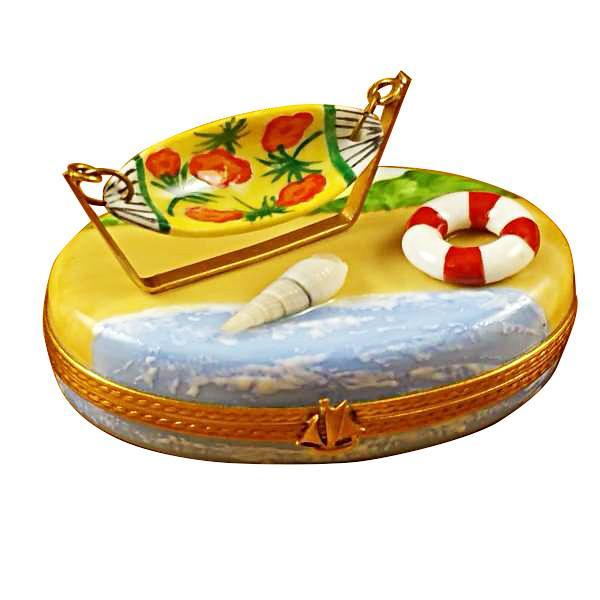 Beach Hammock Limoges Box by Rochard™-Limoges Box-Rochard-Top Notch Gift Shop