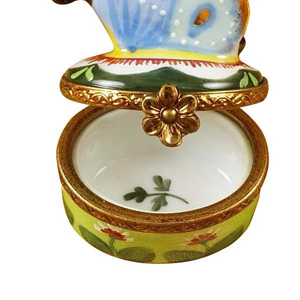 Butterfly Blue-Gold Limoges Box by Rochard™-Limoges Box-Rochard-Top Notch Gift Shop