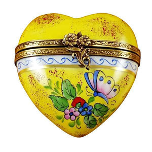 Butterfly Heart Limoges Box by Rochard™-Limoges Box-Rochard-Top Notch Gift Shop