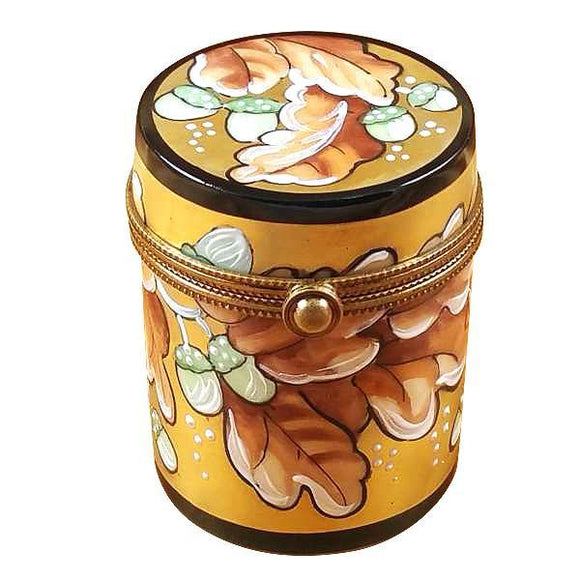 Canister Box October Limoges Box by Rochard™-Limoges Box-Rochard-Top Notch Gift Shop