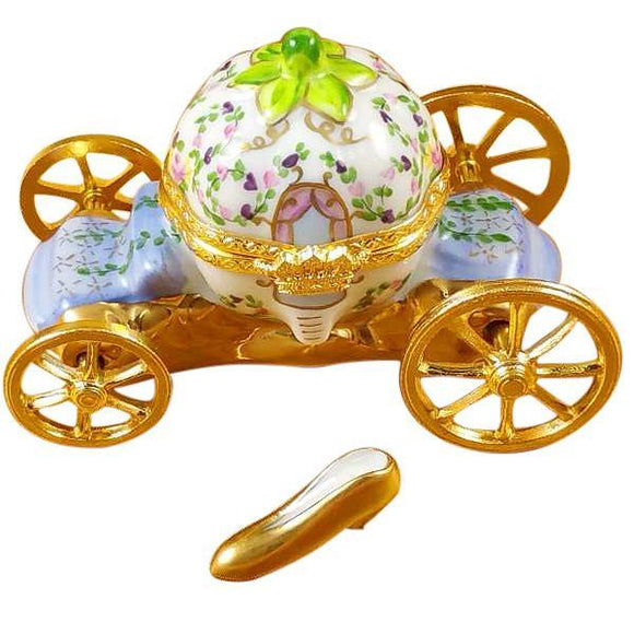Cinderella Carriage with Shoe Limoges Box by Rochard™-Limoges Box-Rochard-Top Notch Gift Shop