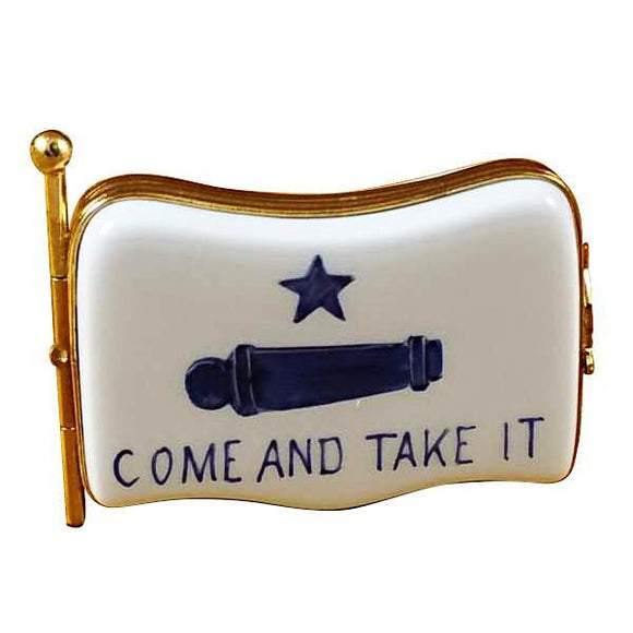 Come And Take It Flag Limoges Box by Rochard™-Limoges Box-Rochard-Top Notch Gift Shop
