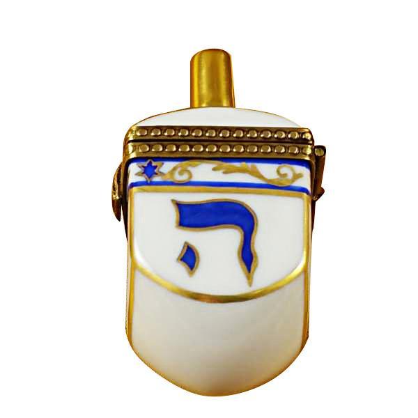 Dreidel - White Limoges Box by Rochard™-Limoges Box-Rochard-Top Notch Gift Shop