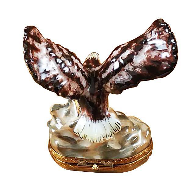 Eagle with American Flag Limoges Box by Rochard™-Limoges Box-Rochard-Top Notch Gift Shop