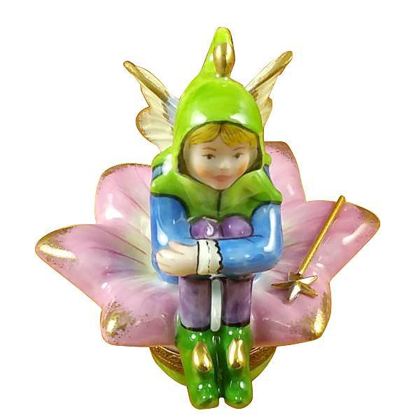 Fairy On Flower Limoges Box by Rochard™-Limoges Box-Rochard-Top Notch Gift Shop