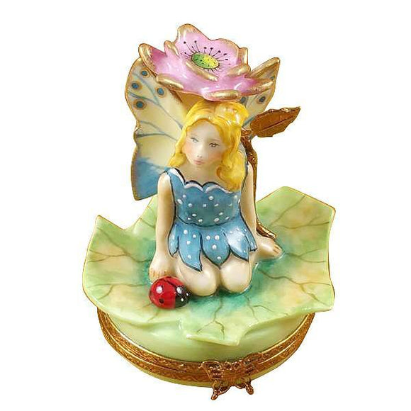 Flower Fairy Pink Limoges Box by Rochard™-Limoges Box-Rochard-Top Notch Gift Shop