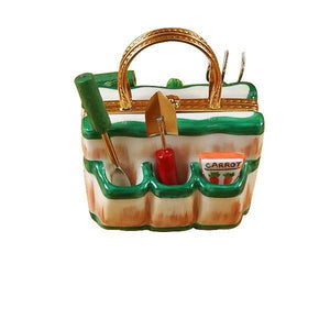 Garden Bag with Tools Limoges Box by Rochard™-Limoges Box-Rochard-Top Notch Gift Shop