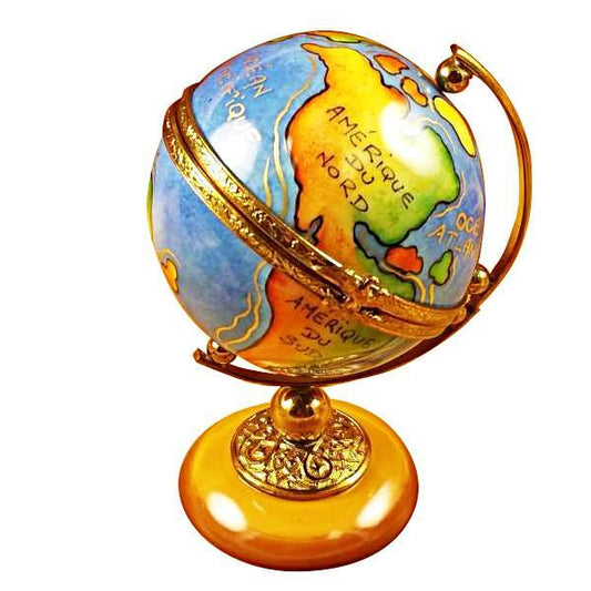 Globe Limoges Box by Rochard™-Limoges Box-Rochard-Top Notch Gift Shop