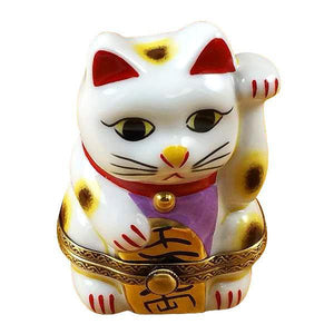 Happy Cat Limoges Box by Rochard™-Limoges Box-Rochard-Top Notch Gift Shop