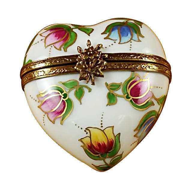 Heart - Tulips Limoges Box by Rochard™-Limoges Box-Rochard-Top Notch Gift Shop