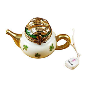 Irish Teapot Limoges Box by Rochard™-Limoges Box-Rochard-Top Notch Gift Shop