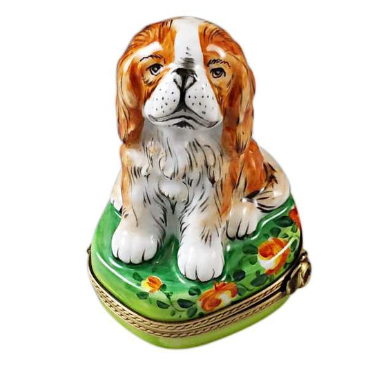 King Charles Spaniel Limoges Box by Rochard™-Limoges Box-Rochard-Top Notch Gift Shop